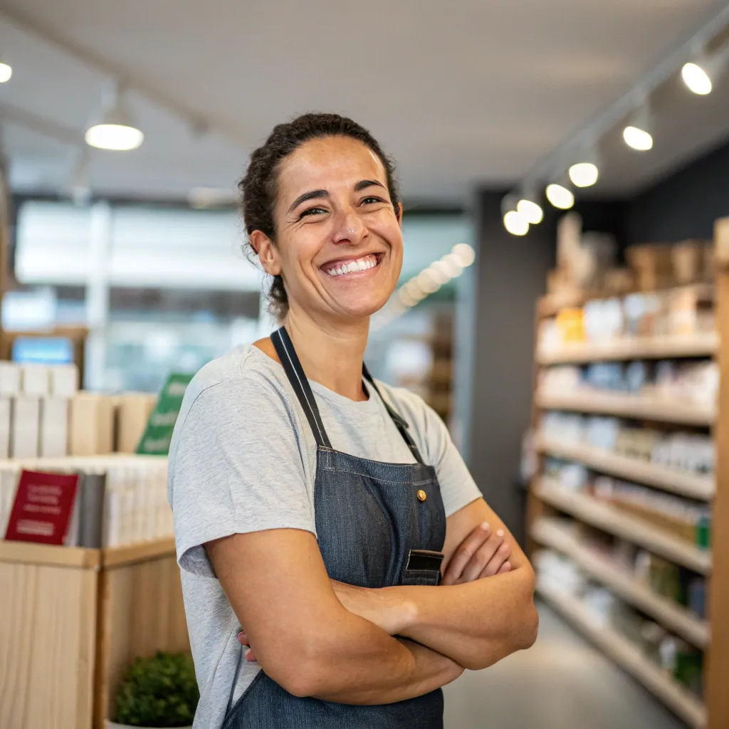 Smiling Customer 1