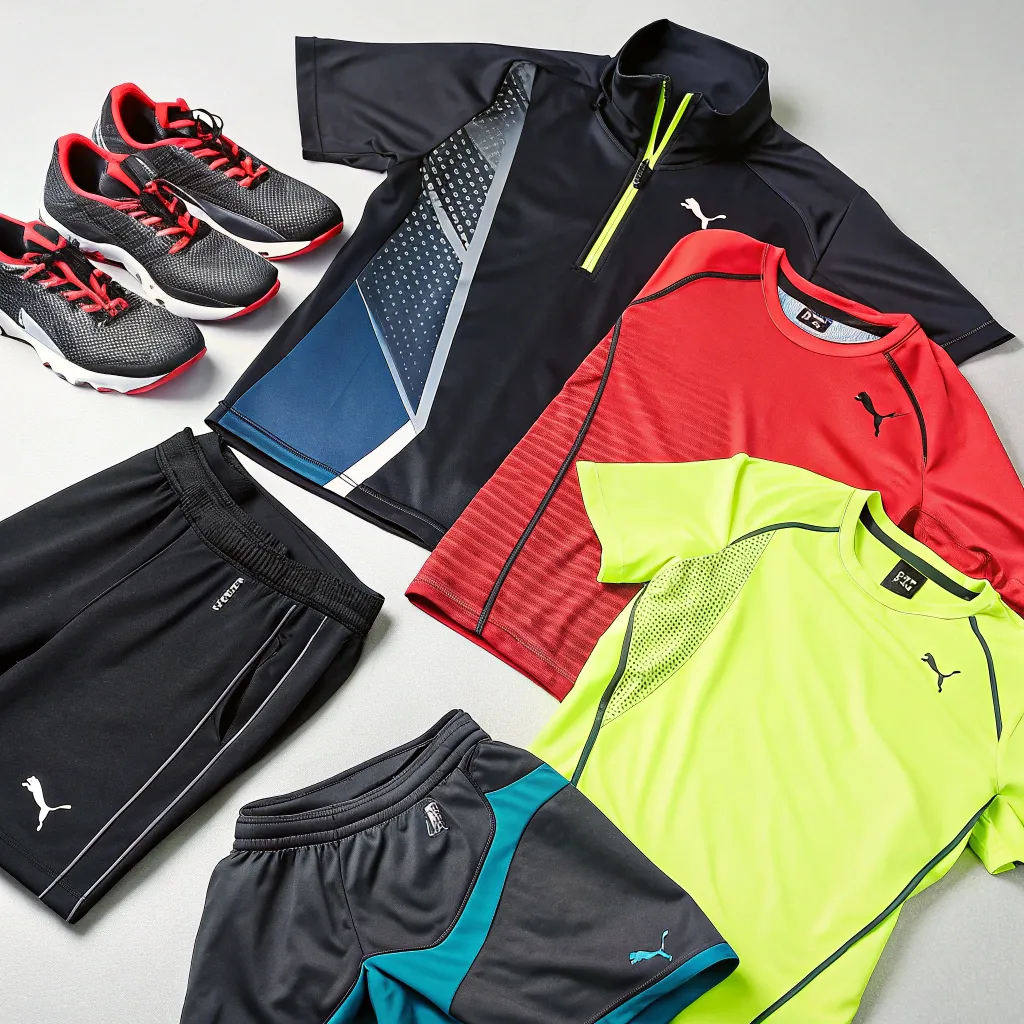 Collection of sportswear